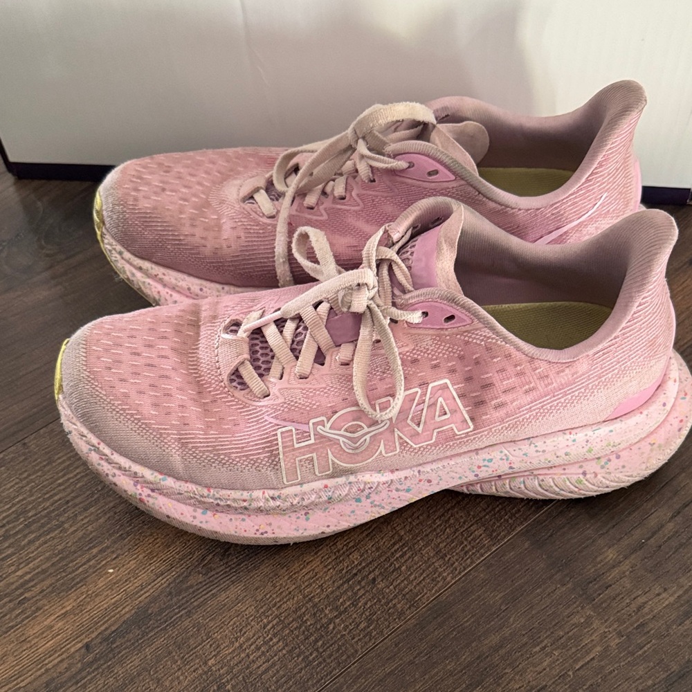 Hoka Women's Blush Pink Athletic Shoes
